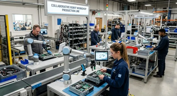 Cobots et robotique : automatiser un atelier sans remplacer les opérateurs