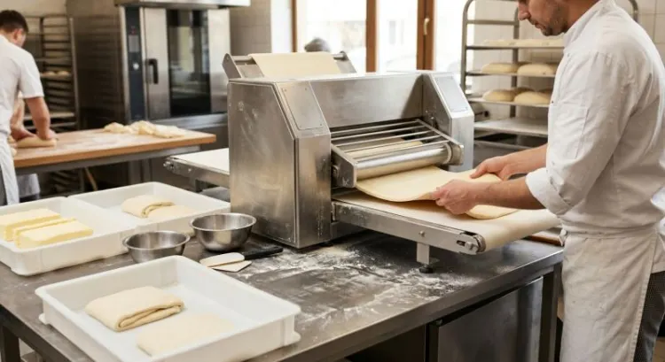 Meilleur laminoir professionnel pour croissants et pâte feuilletée