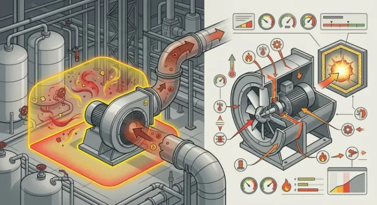 Ventilateur ATEX : norme EN 14986 et directive 2014/34/UE expliquées