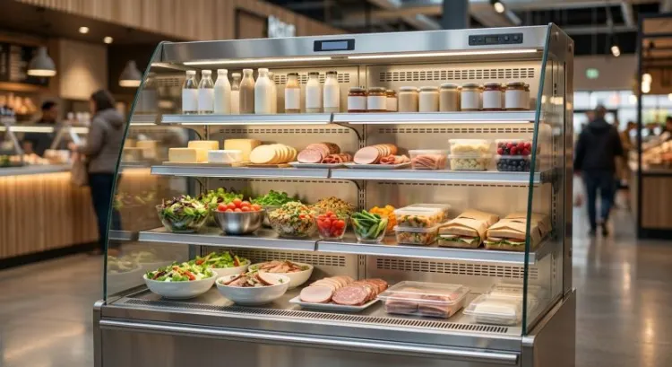Vitrine réfrigérée professionnelle : froid ventilé et HACCP en 2026